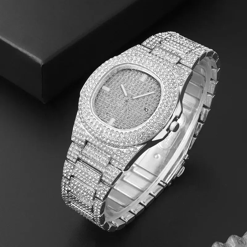 Luxury Fashion Mens Stainless Steel Watch